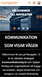 Mobile Screenshot of navigator.se